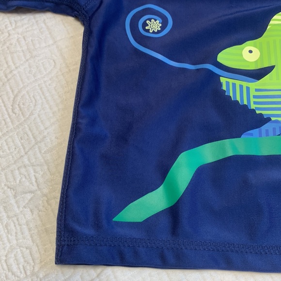 12-18m (4/$20) UV Skins Iguana Rashguard Swim Top - Picture 3 of 12